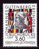 Liechtenstein - 1999 Johannes Gutenberg  (unused Stamp + FDC) - Covers & Documents