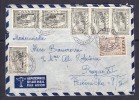 ESK - 210 AIR MAIL LETTER FROM GREECE TO CZECHOSLOVAKIA. - Covers & Documents