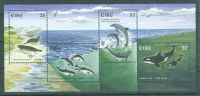 Ireland - 1997 Dolphins Block MNH__(TH-6755) - Blokken & Velletjes