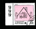 AUSTRALIA - 1991  30c. WELFARE  3 KOALAS  REPRINT  FINE USED - Prove & Ristampe
