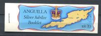 150 ANGUILLA 1977 - Majeste Elizabeth II (Yvert Carnet 2 X 238/41) Neuf ** (MNH) Sans Trace De Charniere - Anguilla (1968-...)