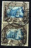 10 Shillings OFFICIAL Pair  OFFICIAL At Left Reading Downward  SG O29 - Dienstzegels