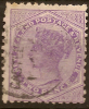NZ 1882 2d Postmark Castle Hill SG 196 U #QM125 - Usados