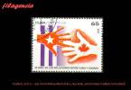 USADOS. CUBA. 2010-13 65 ANIVERSARIO DE LAS RELACIONES CUBA-CANADÁ - Used Stamps