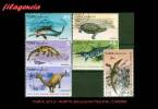 USADOS. CUBA. 2013-25 FAUNA PREHISTÓRICA. REPTILES GIGANTES DEL CARIBE - Used Stamps