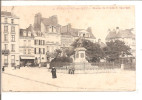 BOULOGNE SUR MER       Statue De Frederic Sauvage ,ecrit Rouge - Boulogne Sur Mer