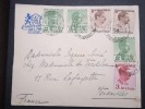 ROUMANIE - Enveloppe  ( D'hotel) De Bucarest Pour La France En 1935 - A Voir - Lot P12932 - Storia Postale