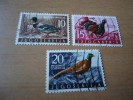 Jugoslawien:  3 Werte  Vögel - Used Stamps