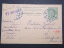 YOUGOSLAVIE - Entier Postal Pour Paris En 1928 - A Voir - Lot P12949 - Entiers Postaux