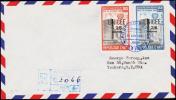 1961. UNICEF AIR MAIL FIRST DAY 14 JAN 1961.  (Michel: 655-656) - JF123244 - Haïti