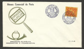 Portugal Cachet Commémoratif  Expo Philatelique Ateneu Comercial Do Porto 1969 Event Pmk Oporto Ateneu - Postal Logo & Postmarks