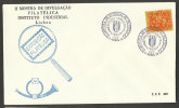 Portugal Cachet Commemoratif Expo Philatelique Institut Industriel 1970 Philatelic Expo Event Postmark - Postal Logo & Postmarks