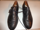 Chaussures Cuir -ancienne --semelle Cuir-pointure  7 1/2  Pour Folkore Ou Theatre--mannequin- - Other & Unclassified