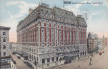 United States PPC Hotel Astor, New York City TIMES SQ. STA. 1915 To Denmark (2 Scans) - Bar, Alberghi & Ristoranti