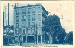 Carte Postale Ancienne De ROMAINVILLE-La Rue Et La Place Carnot - Romainville