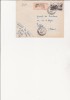 LETTRE RECOMMANDEE AFFRANCHIE N° 843 - CACHET A DATE  NANTES VICTOT-RUGE -1950 - 1921-1960: Periodo Moderno