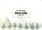 HUNGARY-2011. Commemorative Sheet - In Memoriam Steve Jobs MNH! - Souvenirbögen