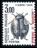 ST-PIERRE ET MIQUELON 1986 - Yv. Taxe 89 * TB  Faciale= 0,46 EUR - Coléoptères 3f00 ..Réf.SPM11158 - Segnatasse