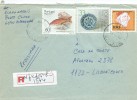 TIMBRES - STAMPS - LETTRE RECOMMANDÉ - PORTUGAL (MADEIRA) - POISSONS - Pseudolepida (Valenciennes) ET AUTRES TIMBRES - Lettres & Documents