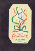 Carte Parfum  -  FESTIVAL De CHERAMY -  Paris - Anciennes (jusque 1960)