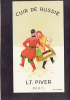 Carte Parfum  - CUIR DE RUSSIE De L.T.PIVER - Paris - Anciennes (jusque 1960)