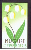 Carte Parfum  -  MUGUET De L.T. PIVER - Paris - Anciennes (jusque 1960)