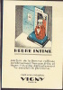 Carte Parfum  - HEURE INTIME De VIGNY - Variante - Parfum De La Femme Raffinée, Extêmement Tenace, Frais Et Léger... - Anciennes (jusque 1960)