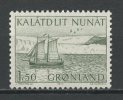 GROENLAND 1974  N° 75 ** Neuf = MNH Superbe Cote 0.80 € Bateaux Boats Ships Transports Sailboat Transports - Neufs