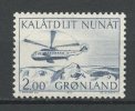 GROENLAND 1977  N° 88 ** Neuf = MNH Superbe Cote: 1 € Hélicoptère Transports Postaux - Neufs