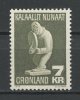 GROENLAND 1979 N° 105 ** Neuf = MNH Superbe Cote 3 € Arts Sculpture En Stéatite Artisanat Local Culture - Unused Stamps