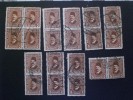 STAMPS  EGITTO 1936 -1937 Issue Of 1927 But Inscribed "POSTES" - Oblitérés