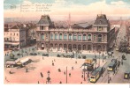 Bruxelles-Brussel-Brussels+/-1910-Gare Du Nord-Noodstatie-North Station-Tram 58-Tramway-vieilles Voitures - Vervoer (openbaar)