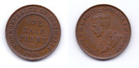 Australia 1/2 Penny 1936 - ½ Penny