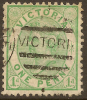 VICTORIA 1873 1d Yellow-green QV SG 182b U #QI213 - Gebraucht