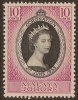 JOHORE 1953 10c Coronation SG 152 HM #QU224 - Johore