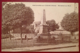 69 Rhone PONTCHARRA SUR TURDINE Monument Aux Morts - Pontcharra-sur-Turdine