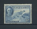 GOLD  COAST    1948     3d   Light  Blue     MH - Goudkust (...-1957)
