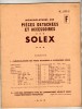 N° 500 D - Pièces Détachées Et Accessoires SOLEX - Neuilly Sur Seine - Material Y Accesorios