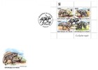 Niger 2015, WWF, Hyena, 4val In BF In FDC - FDC