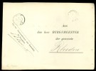 DIENSTKAART Van GEMEENTE ROSENDAAL Gelopen In 1889 Via VELP En DE STEEG Naar De BURGEMEESTER Te RHEDEN (10.055o) - Cartas & Documentos