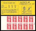 ST-PIERRE ET MIQUELON 1992 - Yv. C557 ** TB  Faciale= 3,81 EUR - Carnet Marianne Bicentenaire 2f50 Rouge ..Réf.SPM11121 - Booklets
