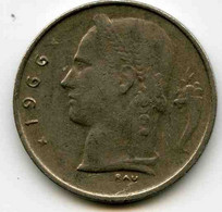 Belgique Belgium 1 Franc 1966 Flamand KM 143.1 - 1 Franc