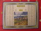 Almanach Des PTT. Mayenne Laval. Calendrier Poste, Postes Télégraphes.1955. Village De L'oisans - Grossformat : 1941-60