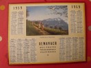 Almanach Des PTT. Mayenne Laval. Calendrier Poste, Postes Télégraphes.1959. Promenade En Montagne - Grand Format : 1941-60