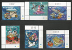 Maldives Mint MNH  Stamps ,Set Of 6, 1988, Disney Space Exploration X 6  Stamps  Unmounted - Fairy Tales, Popular Stories & Legends