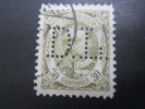 FIRMENLOCHUNG , Perfin - Used Stamps