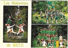 BETZ (60) Carte à 3 Vues Troupe De Majorettes - Andere & Zonder Classificatie