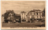 CPSM 95 MARINES PLACE DU DOCTEUR ERNEST PEYRON 1948 - Marines