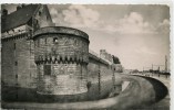 CPSM 44 NANTES CHATEAU DES DUCS VUE SUR LE QUAI  1951 - Nantes