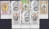 Falkland Islands Dependencies 1981 Royal Wedding 3v Gutter (margin) ** Mnh (26190) - Südgeorgien